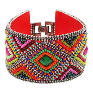 Soan Lg Diamond Bracelet in Multi-Color.